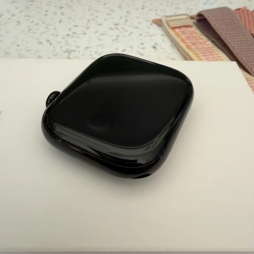 Apple Watch Series 10 46mm Jet Black Aluminum GPS Bundle - Picture 3 of 11